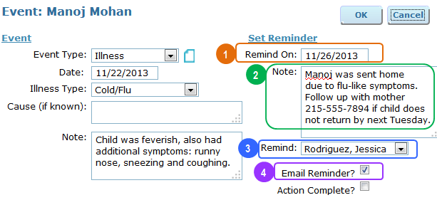 SetReminder