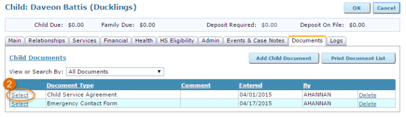add comment to existing document
